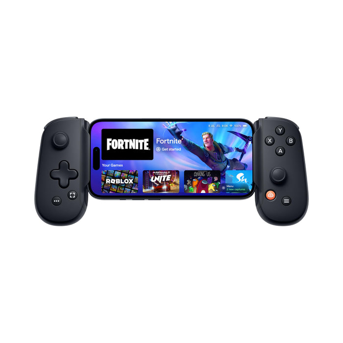 BACKBONE One Mobile Gaming Controller for iPhone (Lightning) - 2nd Gen - Turn Your iPhone into a Gaming Console - Play Xbox, PlayStation, PC, & App Games (3 Months Apple Arcade Included