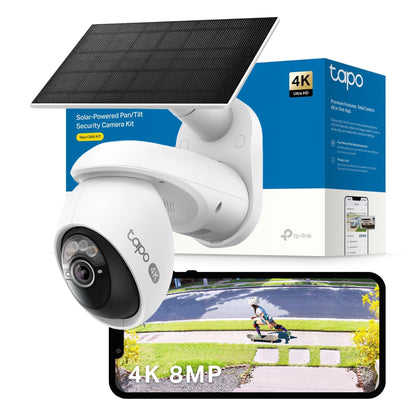 Tapo C660 Kit V1 - Solar-Powered Security Camera Kit - Network Surveillance Camera - Pan / Tilt - Outdoor - Weather Resi