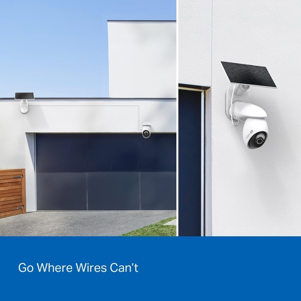 Tapo C660 Kit V1 - Solar-Powered Security Camera Kit - Network Surveillance Camera - Pan / Tilt - Outdoor - Weather Resi