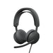 Logitech Zone Wireless 2 ES for Business - Noise-Cancelling Wireless Headset with Adaptive Hybrid ANC, Native Bluetooth, Microsoft Teams Certified - Graphite