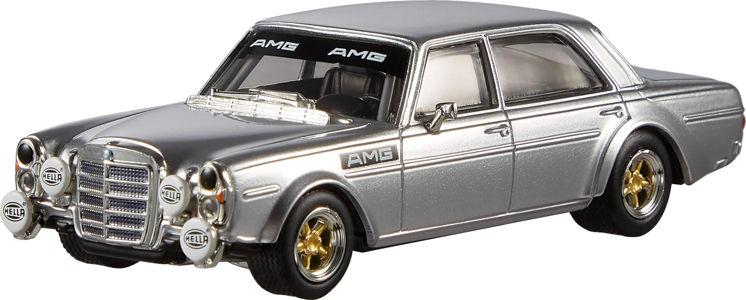 Mattel Hot Wheels Premium: Real Riders - Mercedes-Benz 300 Sel 6.8 Amg (1:43Rd) (Hwt08)