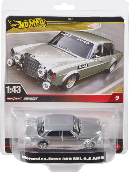 Mattel Hot Wheels Premium: Real Riders - Mercedes-Benz 300 Sel 6.8 Amg (1:43Rd) (Hwt08)