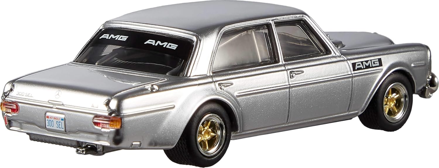 Mattel Hot Wheels Premium: Real Riders - Mercedes-Benz 300 Sel 6.8 Amg (1:43Rd) (Hwt08)