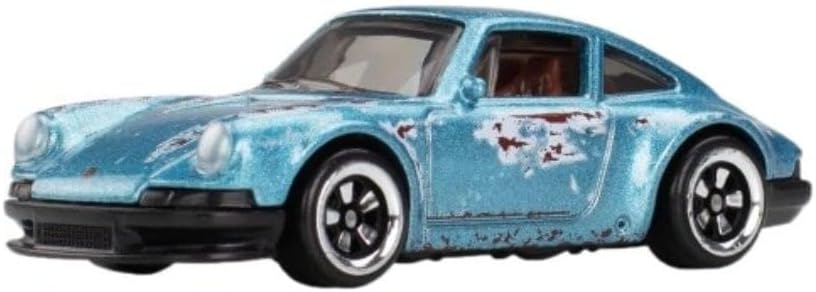 Hot Wheels 1:64 Scale Die-Cast Porsche 911 Collectible Toy Car with Exclusive Wheels, Barn Finds