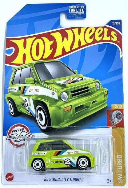 Hot Wheels Honda/Acura Random 5 Pack! Assorted Variety Mystery Bundle (No Duplicates!)  1:64 Scale Diecast Toy Vehicles