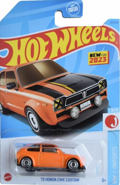Hot Wheels Honda/Acura Random 5 Pack! Assorted Variety Mystery Bundle (No Duplicates!)  1:64 Scale Diecast Toy Vehicles