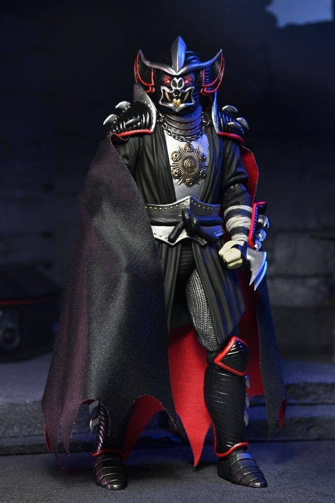 Shredder as Dracula Classic Colors Scale Action Figura 18 cm TMNT x Universal Monsters