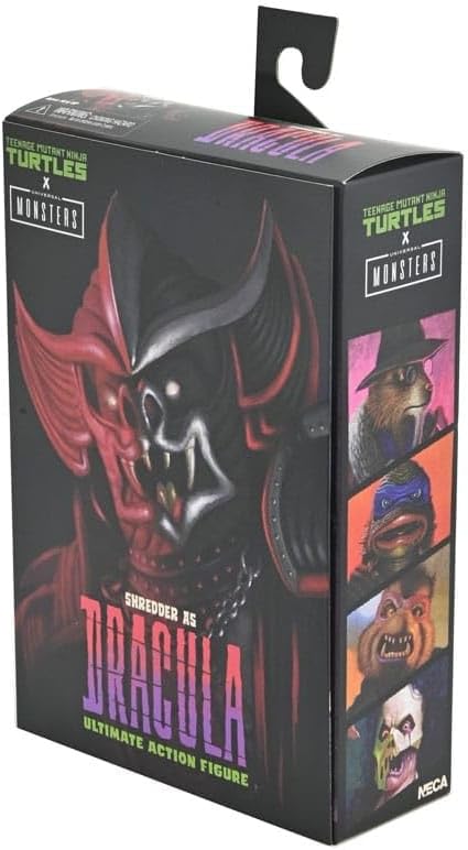 Shredder as Dracula Classic Colors Scale Action Figura 18 cm TMNT x Universal Monsters