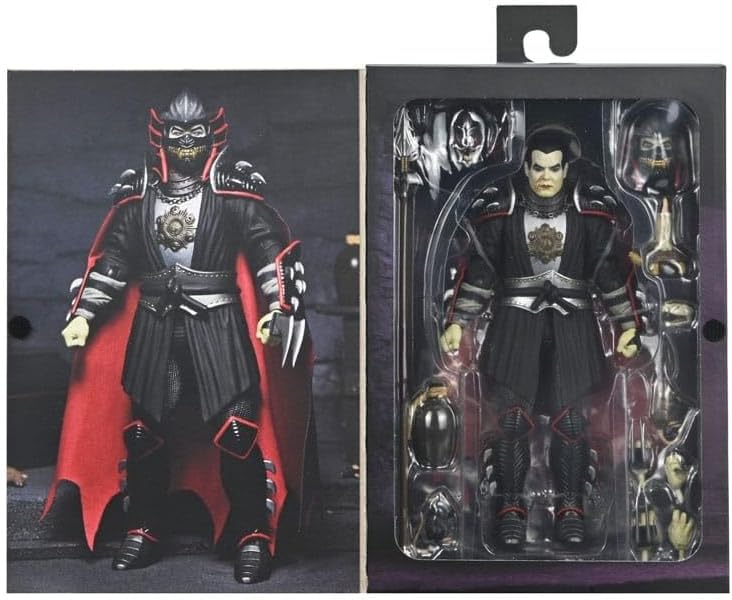 Shredder as Dracula Classic Colors Scale Action Figura 18 cm TMNT x Universal Monsters
