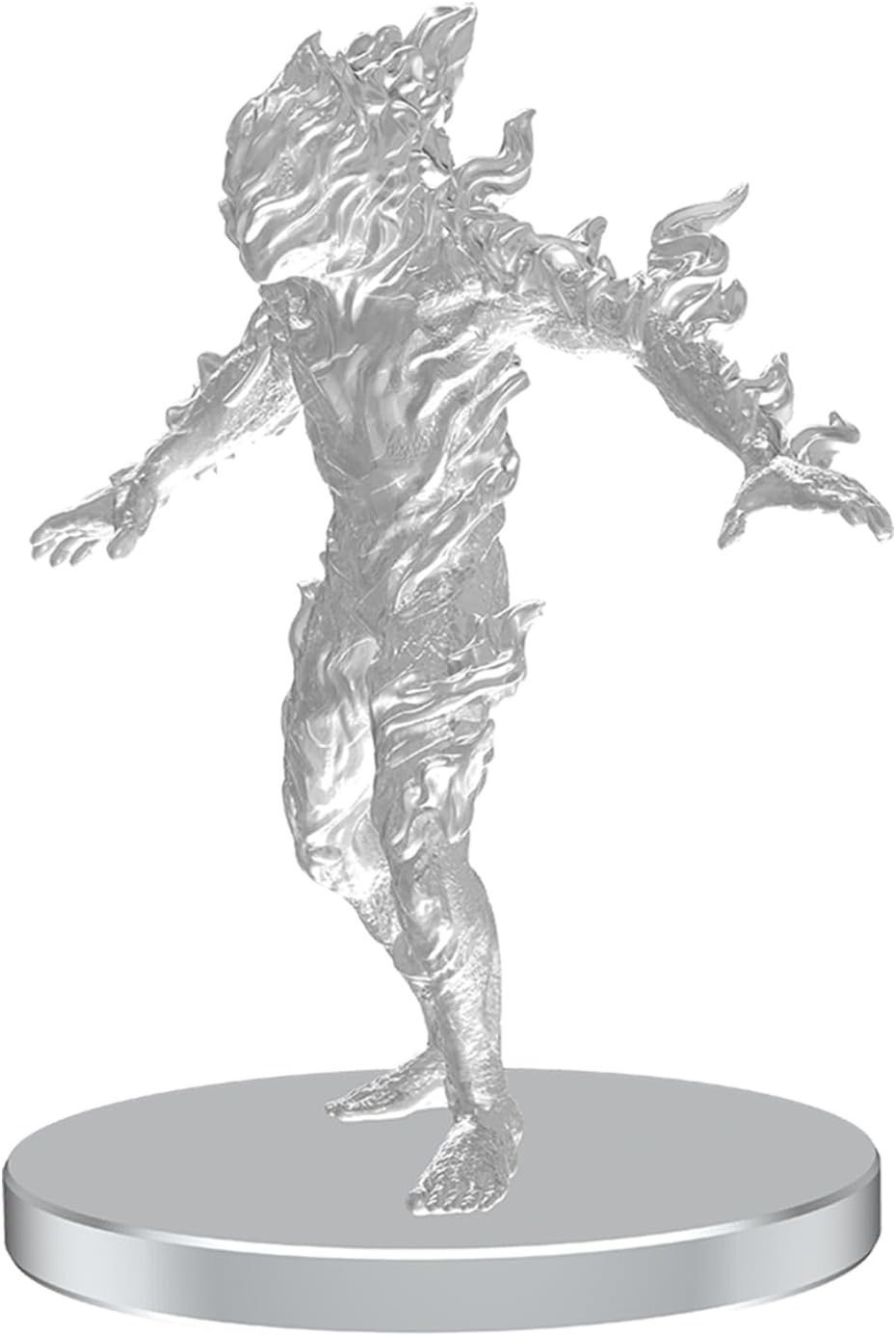 Pathfinder Battles Deep Cuts: Living Landslide & Living Wildfire | Figurine miniature non peinte