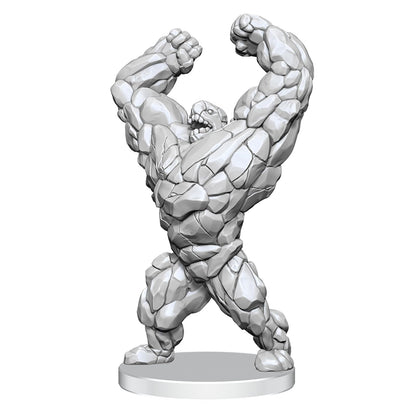 Pathfinder Battles Deep Cuts: Living Landslide & Living Wildfire | Figurine miniature non peinte