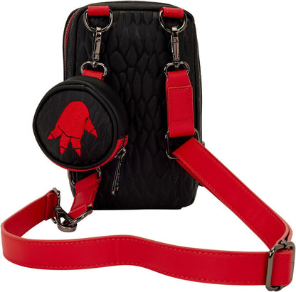 Loungefly Godzilla Handy-Umhängetasche mit Münztasche