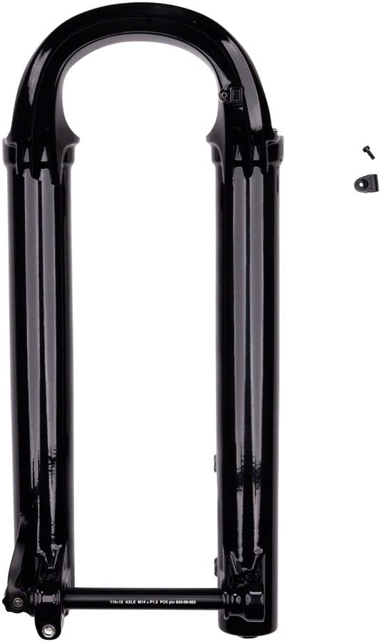 Fox Lower Leg Assembly - 2021 38 27.5in 180 MAX 15x110 QR Fox Shiny BLK F-S