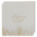 Peace on Earth Golden Pine Paper Napkin Set