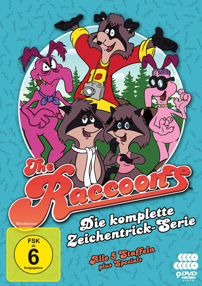 DIE RACCOONS - DIE RACCOONS - DIE KOMPLETTE ZEICHENTRICKSERIE
