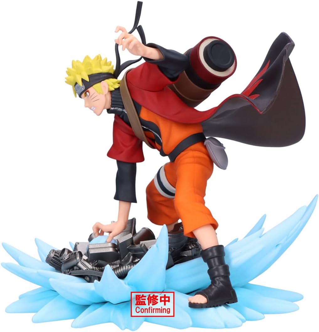 Banpresto BP29496P Actionfigur Naruto Uzumaki Naruto Shippuden, Memorable Saga Special 12 cm, Mehrfarbig, Sammelfigur, optimal für Anime-Fans