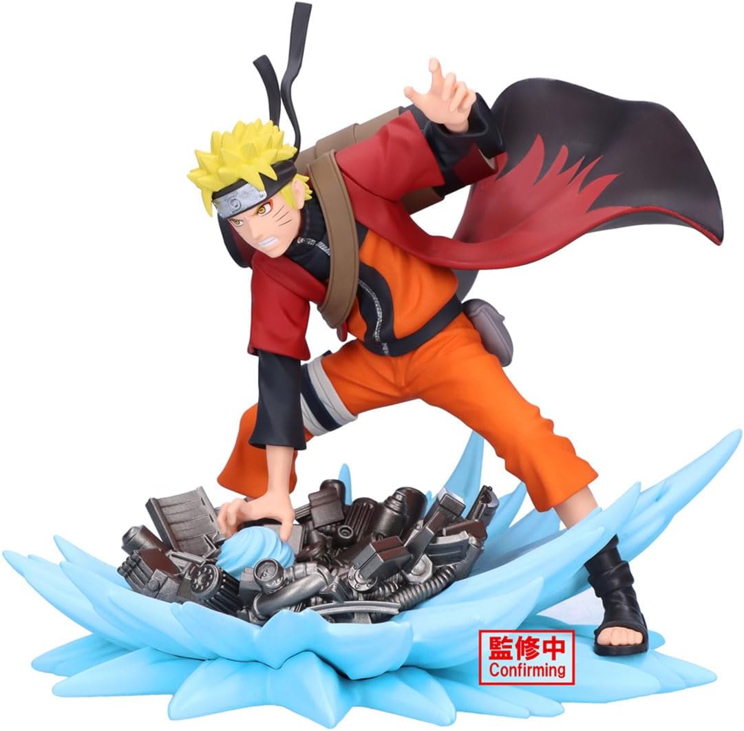 Banpresto BP29496P Actionfigur Naruto Uzumaki Naruto Shippuden, Memorable Saga Special 12 cm, Mehrfarbig, Sammelfigur, optimal für Anime-Fans