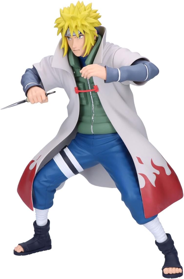 Banpresto BP29497P Namikaze Namikaze Naruto Shippuden, Grandista 23 cm, Mehrfarbig, Sammelfigur, optimal für Anime-Fans