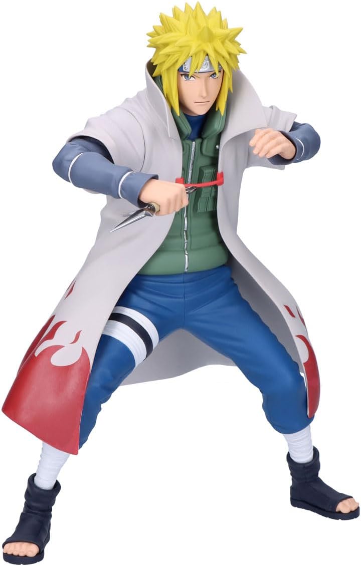 Banpresto BP29497P Namikaze Namikaze Naruto Shippuden, Grandista 23 cm, Mehrfarbig, Sammelfigur, optimal für Anime-Fans