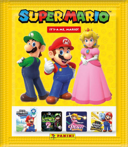 Panini Super Mario – It's A ME, Mario! Metal Box 13 Pockets + 1 Limited Edition Card (5 Random Colours