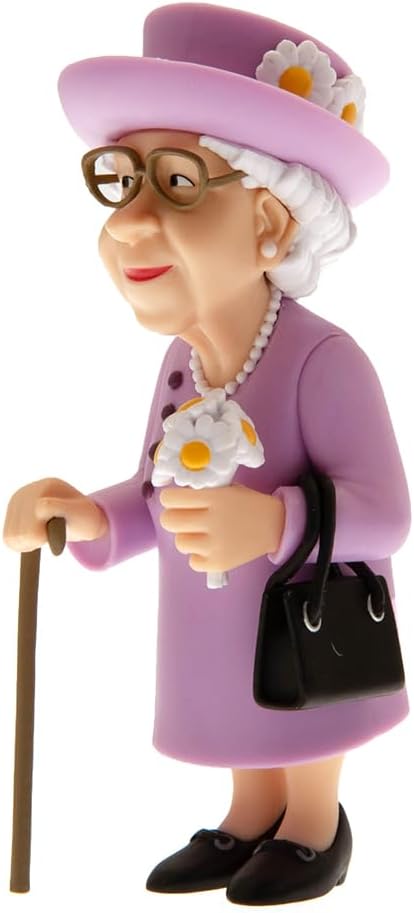 MINIX Queen Elizabeth II Figura Statua Regina Elisabetta II | The Royal Family - Altezza 12cm