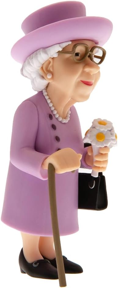 MINIX Queen Elizabeth II Figura Statua Regina Elisabetta II | The Royal Family - Altezza 12cm