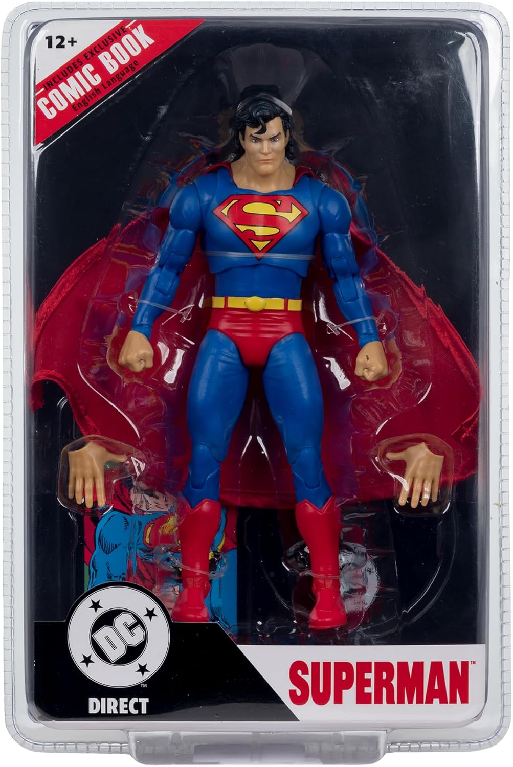 McFarlane DC Direct Page Punchers Superman (Zero Hour) - Action figure da 17,8 cm con giocattoli a fumetti