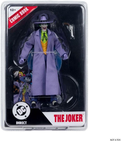 McFarlane DC Direct Page Punchers The Joker (Crisis on Infinite Earths) Action Figure da 17,8 cm con giocattoli a fumetti