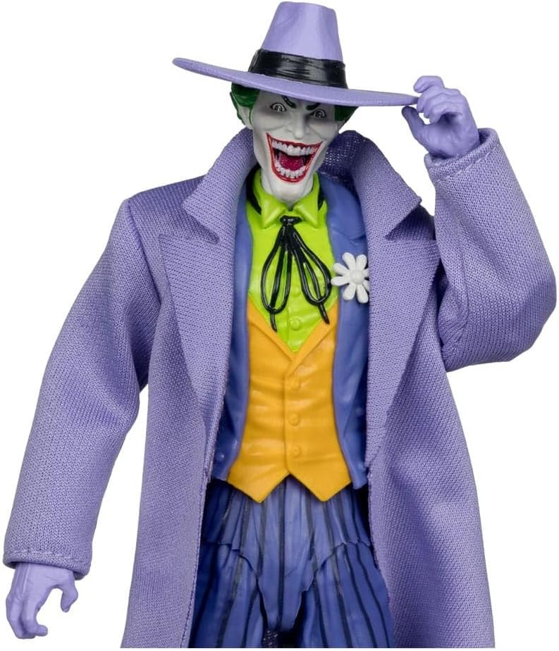 McFarlane DC Direct Page Punchers The Joker (Crisis on Infinite Earths) Action Figure da 17,8 cm con giocattoli a fumetti
