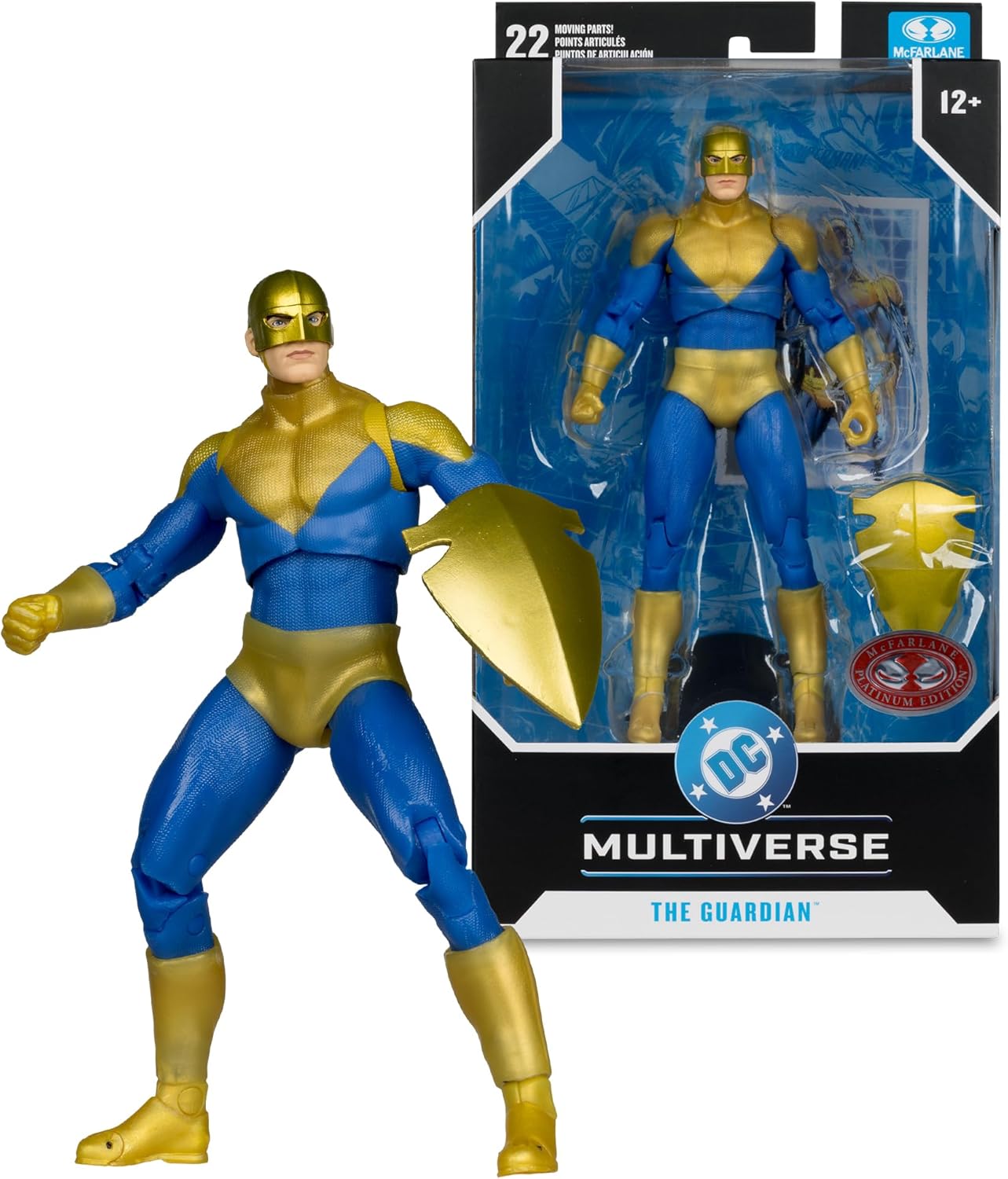 DC Multiverse Action Figure The Guardian (Red Platinum Edition) 18 cm