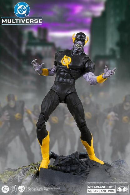 DC Comics DC Multiverse Action Figure Dark Flash (Dark Mulitverse) (Red Platinum Edition) 18 cm