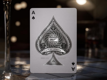 James Bond Playing Cards Silver Edition