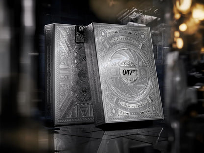 James Bond Playing Cards Silver Edition