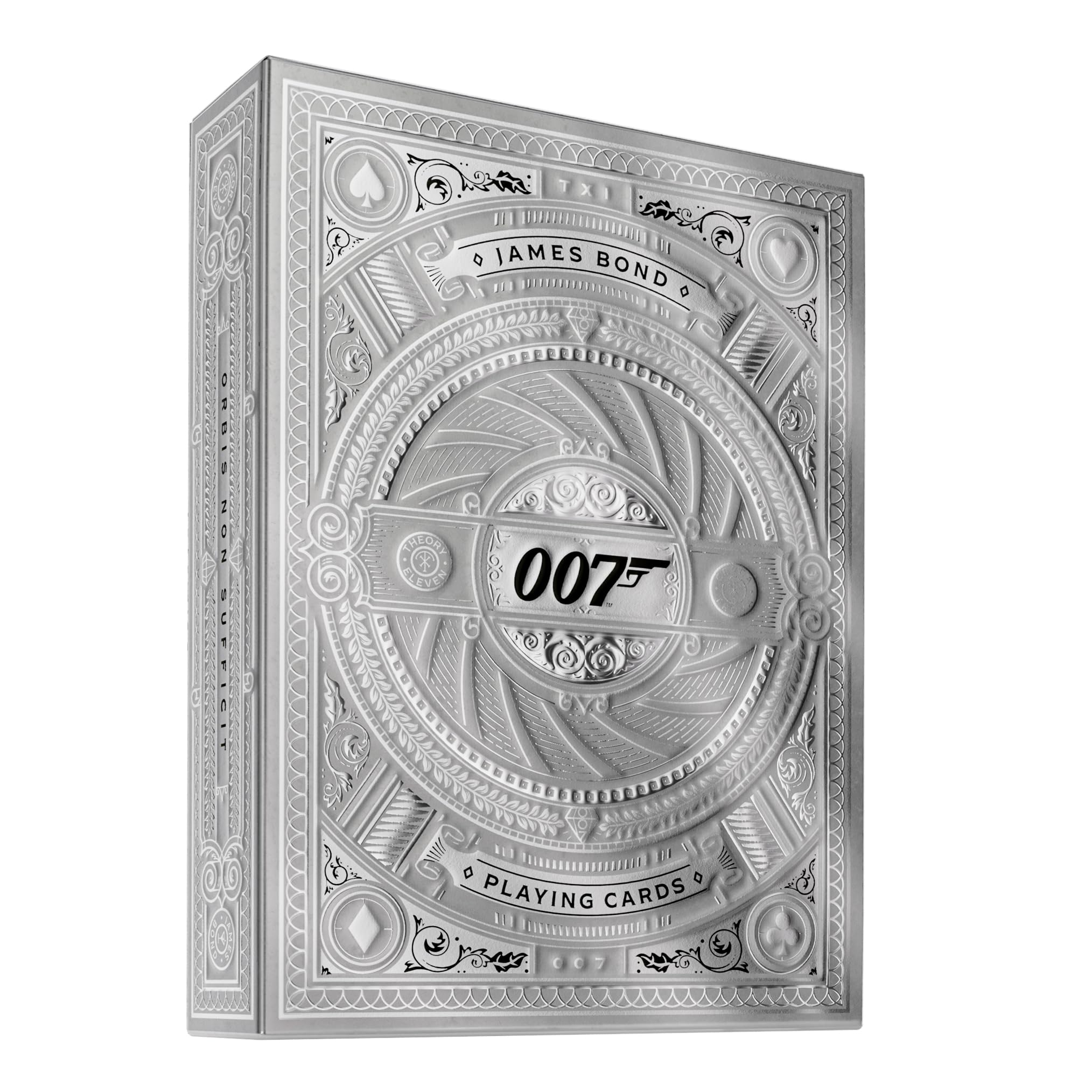 James Bond Playing Cards Silver Edition
