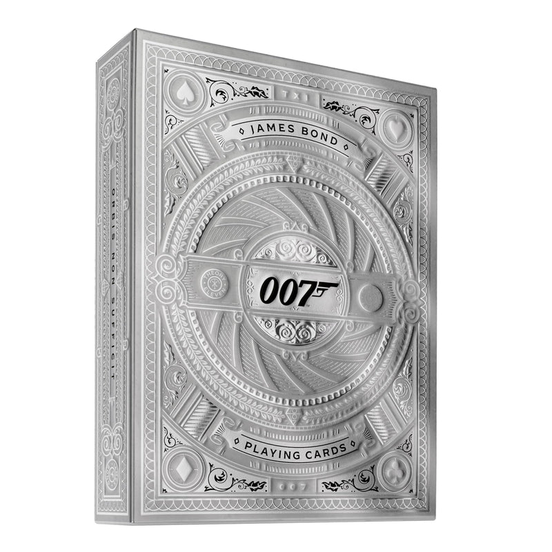James Bond Playing Cards Silver Edition