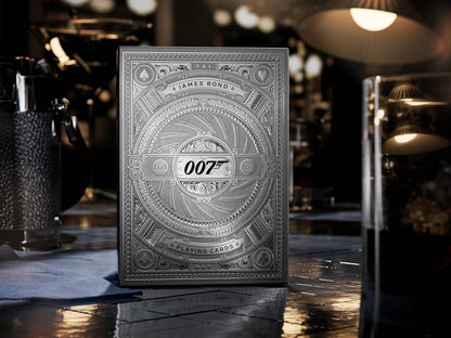 James Bond Playing Cards Silver Edition