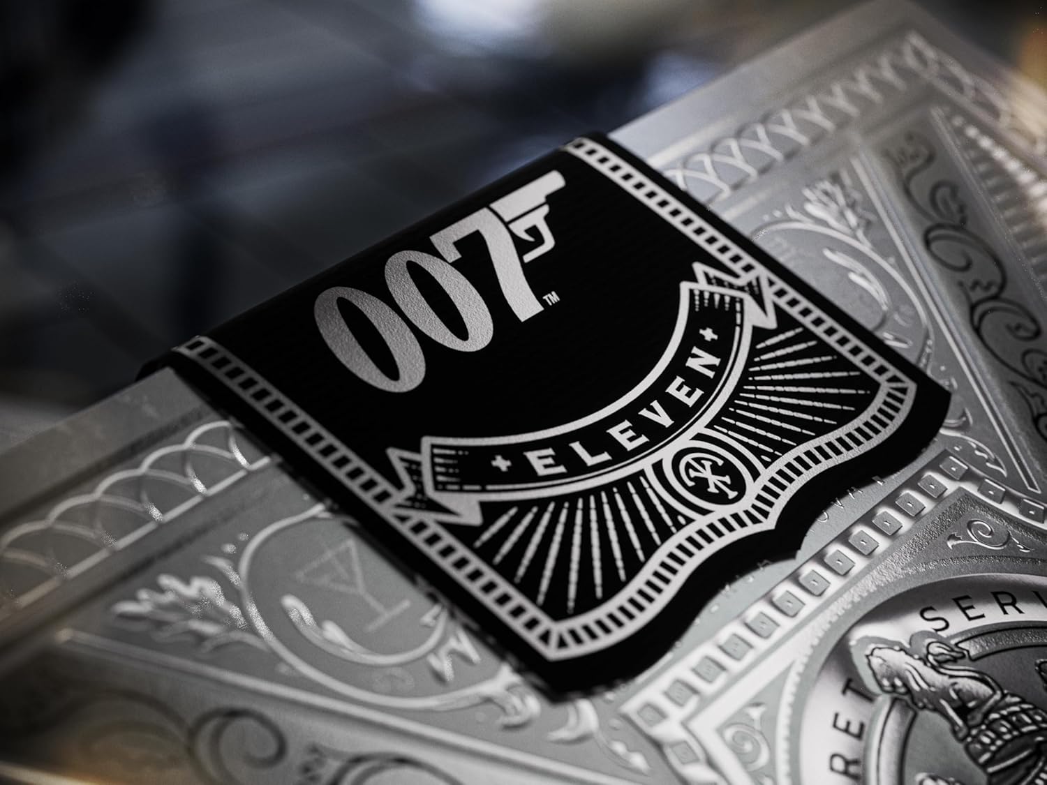 James Bond Playing Cards Silver Edition