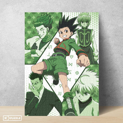 Plastoy Hunter x Hunter Puzzle mit 1.000 Teilen - Poster inklusive