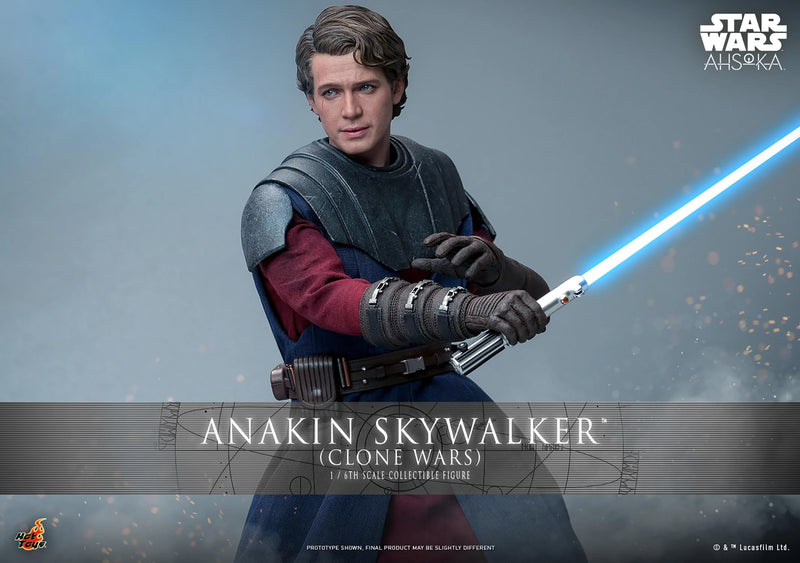 Hot Toys Star Wars : Ahsoka Anakin Skywalker (Clone Wars) Échelle 1/6 Figurine de collection 30,5 cm