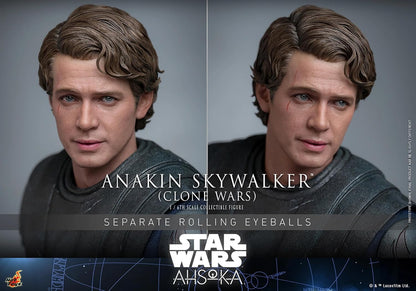 Hot Toys Star Wars : Ahsoka Anakin Skywalker (Clone Wars) Échelle 1/6 Figurine de collection 30,5 cm