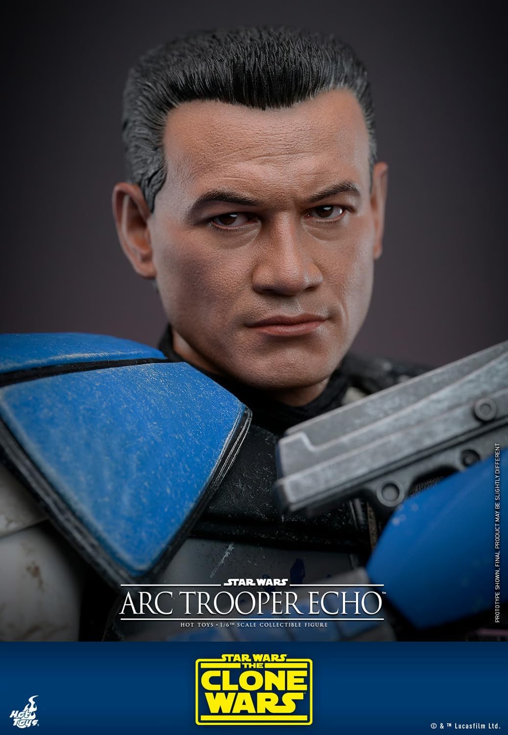 Star Wars: The Clone Wars Action Figure 1/6 Arc Trooper Echo 30 Cm