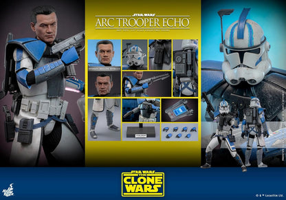 Star Wars: The Clone Wars Action Figure 1/6 Arc Trooper Echo 30 Cm