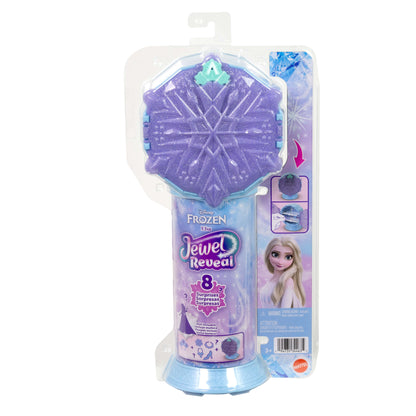 Disney Frozen Jewel Reveal Elsa Fashion Doll w/ 8 Surprises Including Gem Box & 10 Accessories