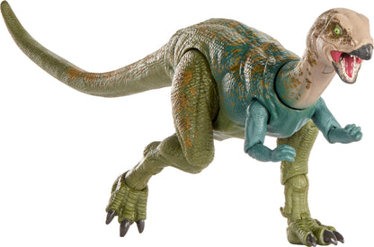 Mattel Jurassic World Hammond Collection Dinosaur Action Figure Dryosaurus, Premium Design with Realistic Eyes, 17 Articulated Joints & Swappable Jaw, JKM92