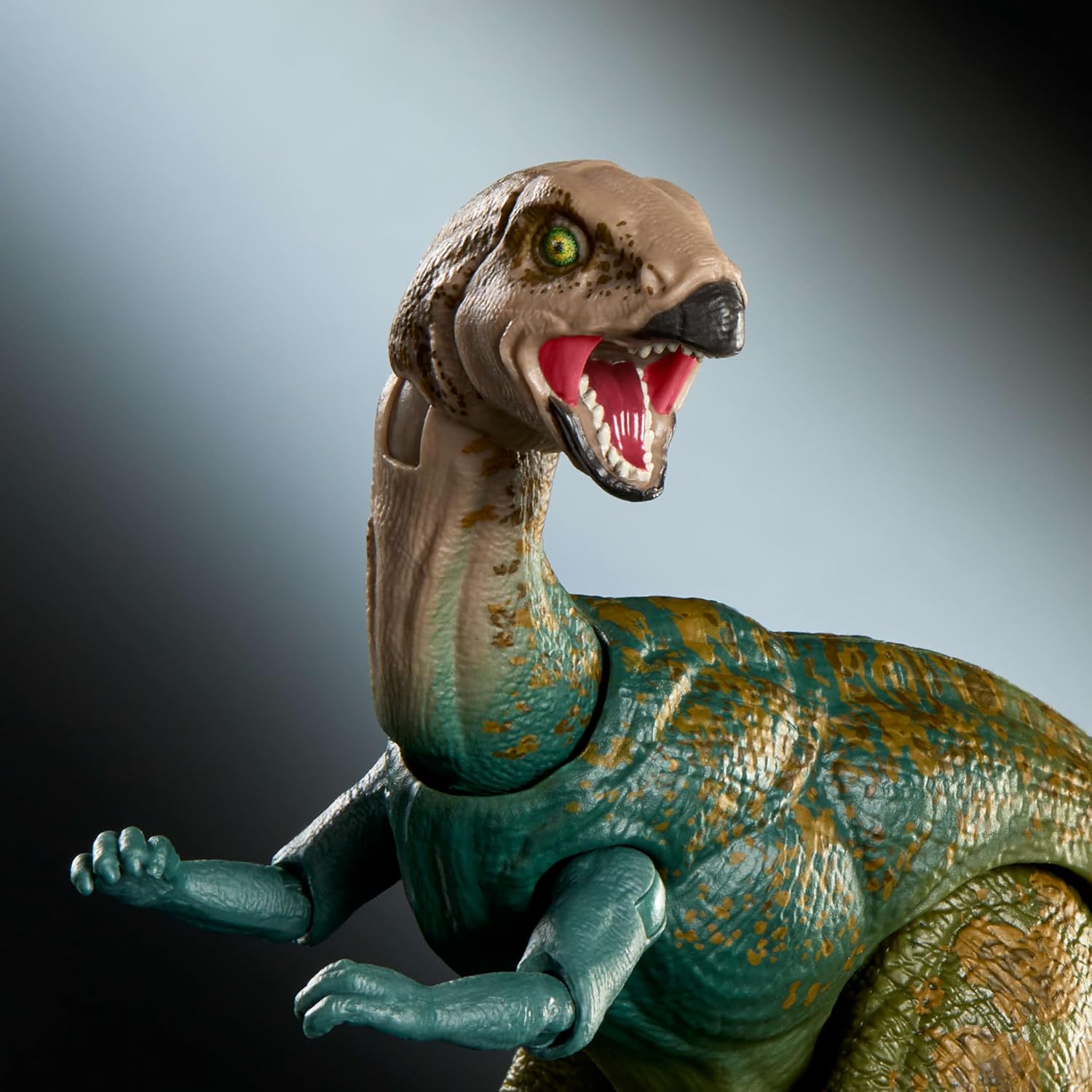 Mattel Jurassic World Hammond Collection Dinosaur Action Figure Dryosaurus, Premium Design with Realistic Eyes, 17 Articulated Joints & Swappable Jaw, JKM92