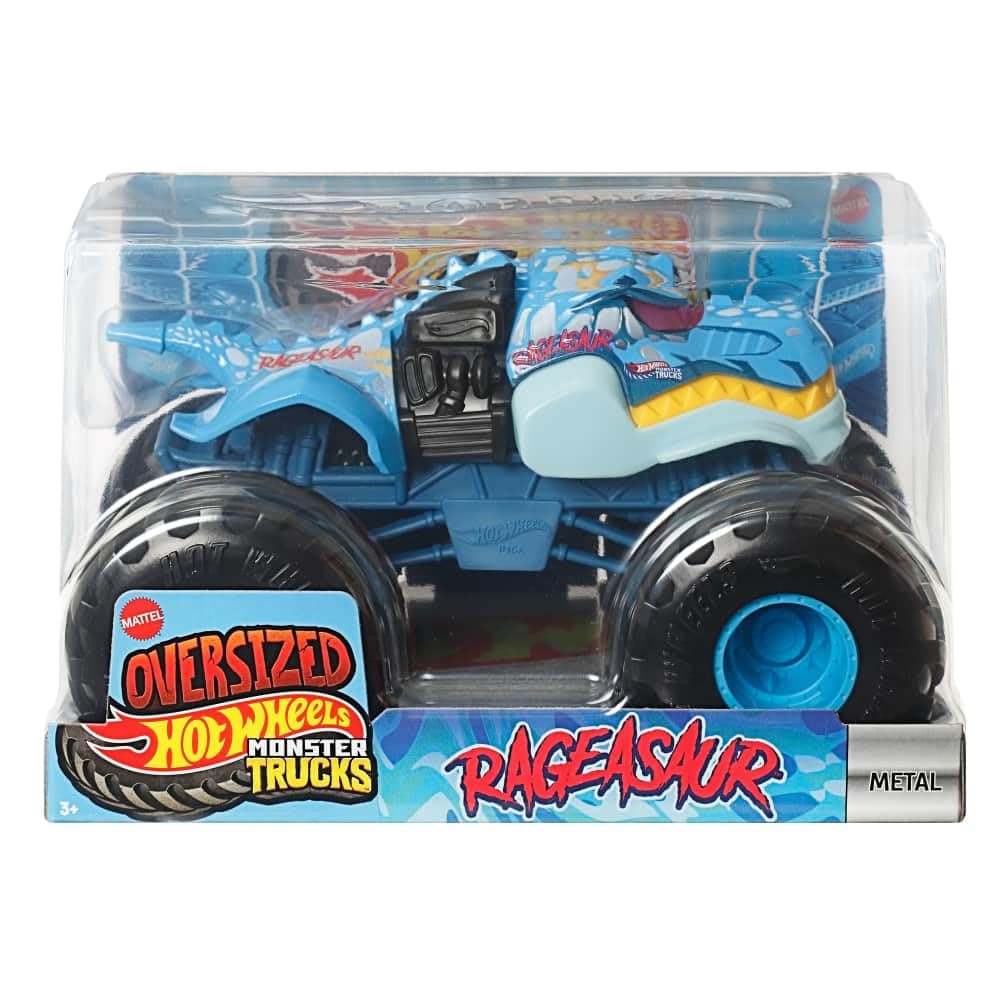 Hot Wheels Monster Trucks Team Mega Wrex 1:24 Toy Vehicle for Children from 3 Years