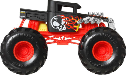 Hot Wheels Monster Trucks, oversized monstertruck, schaal 1:24 gegoten met gigantische wielen en coole designs