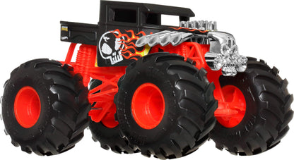 Hot Wheels Monster Trucks, oversized monstertruck, schaal 1:24 gegoten met gigantische wielen en coole designs