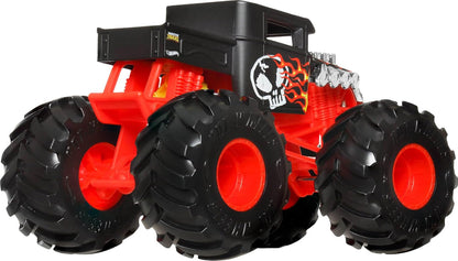 Hot Wheels Monster Trucks, oversized monstertruck, schaal 1:24 gegoten met gigantische wielen en coole designs
