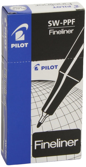 Pilot Fineliner - Paquete de 12 Plumas estilográficas